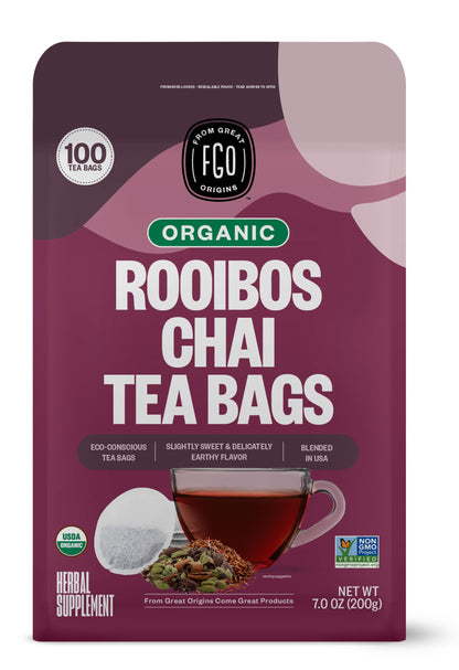 ElderZen Organic Tea - Caffeine-Free Eco Bags
