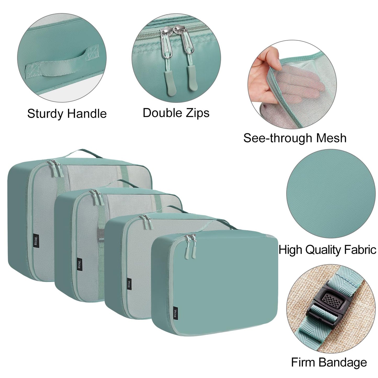 TravelMate 8-Piece Packing Cubes