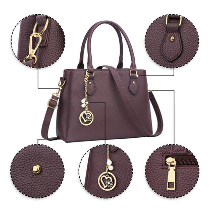 Luxe Leather Satchel & Crossbody Bags