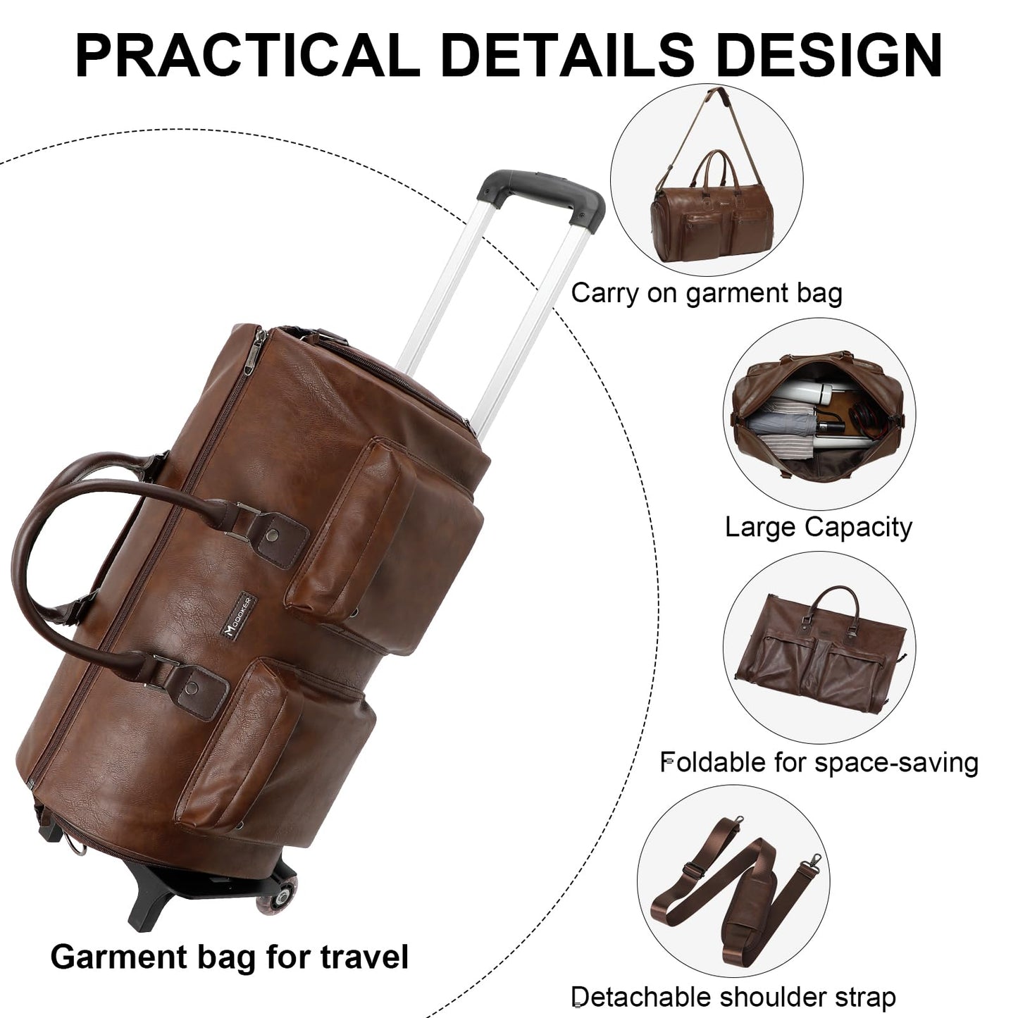 Modoker Travel Garment Bag - Versatile & Stylish
