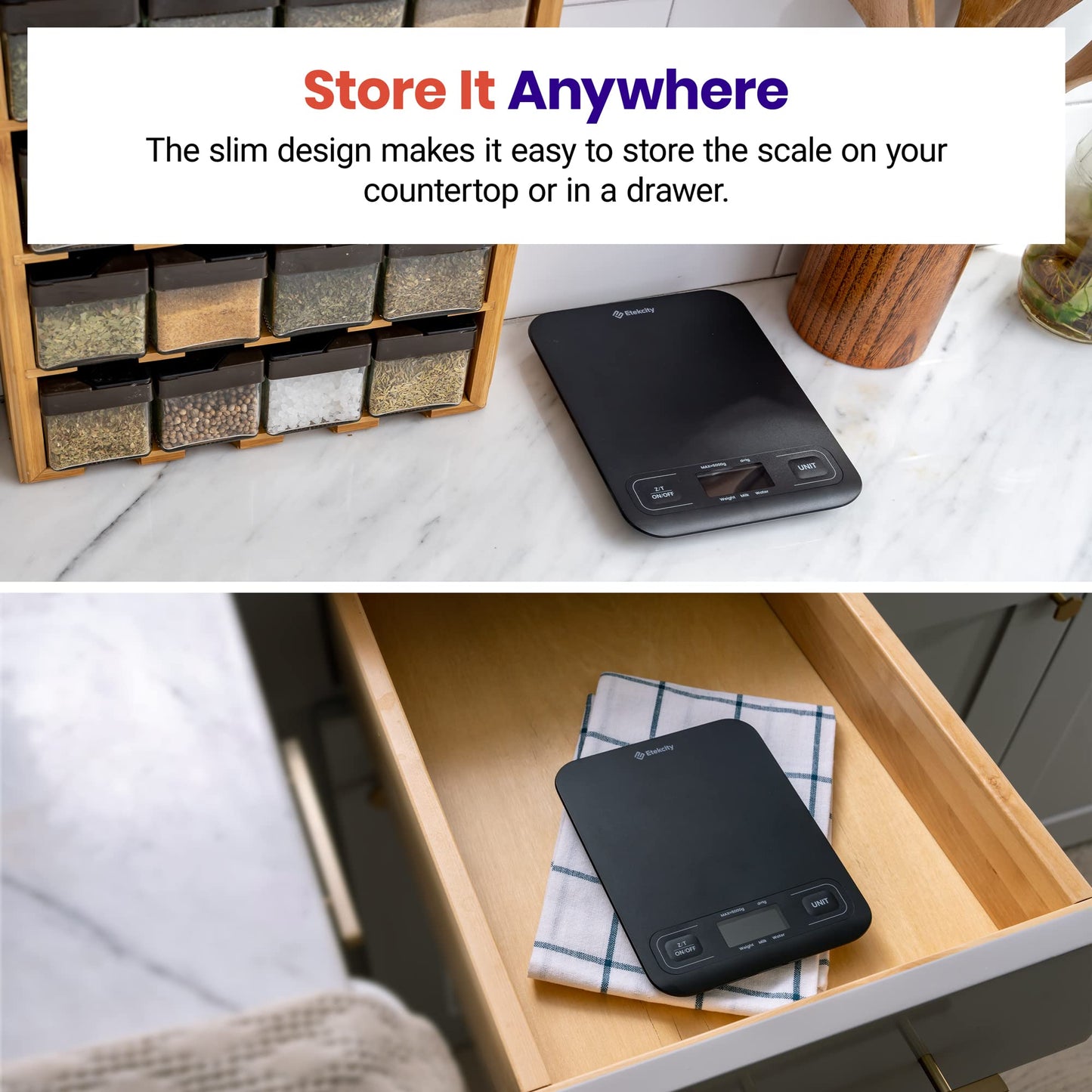 Etekcity Precision Scale: Grams & Ounces Master