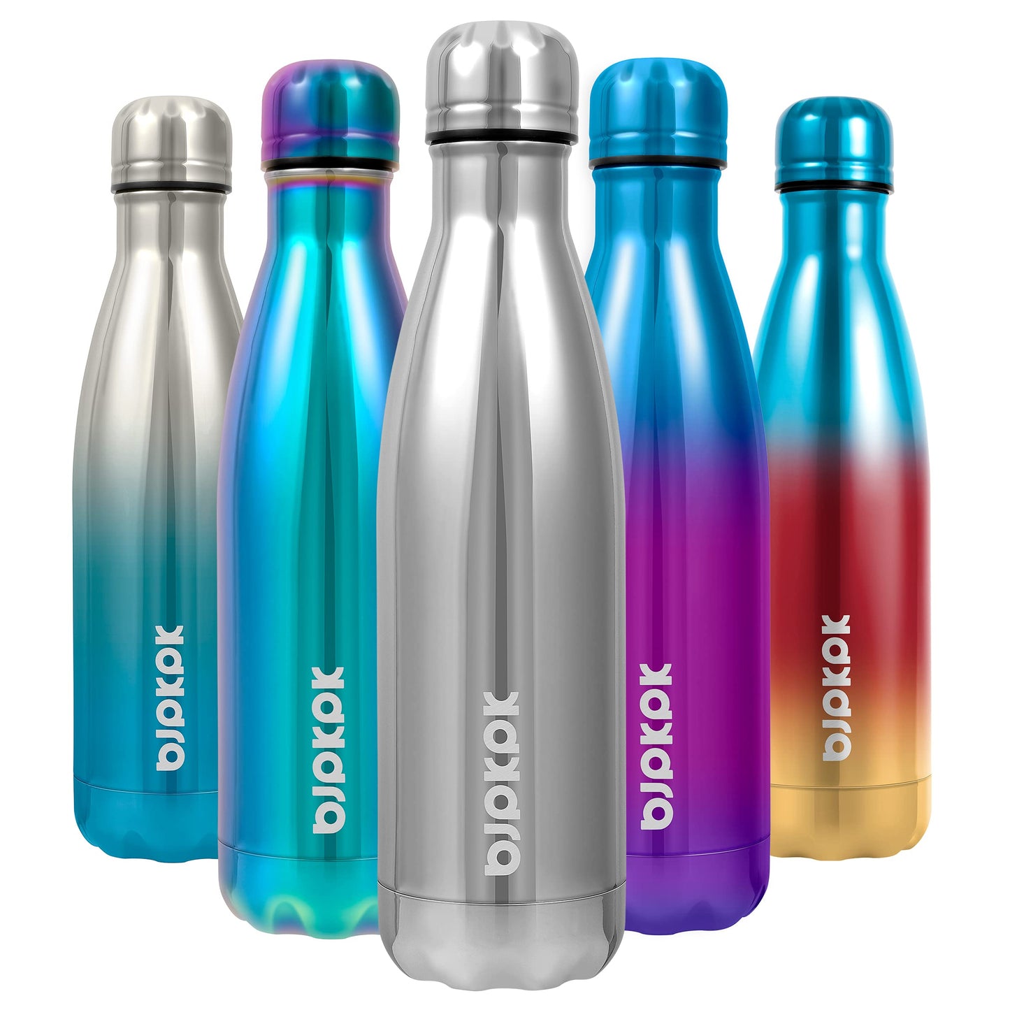 ChillPro 17oz Turquoise Insulated Sports Bottle