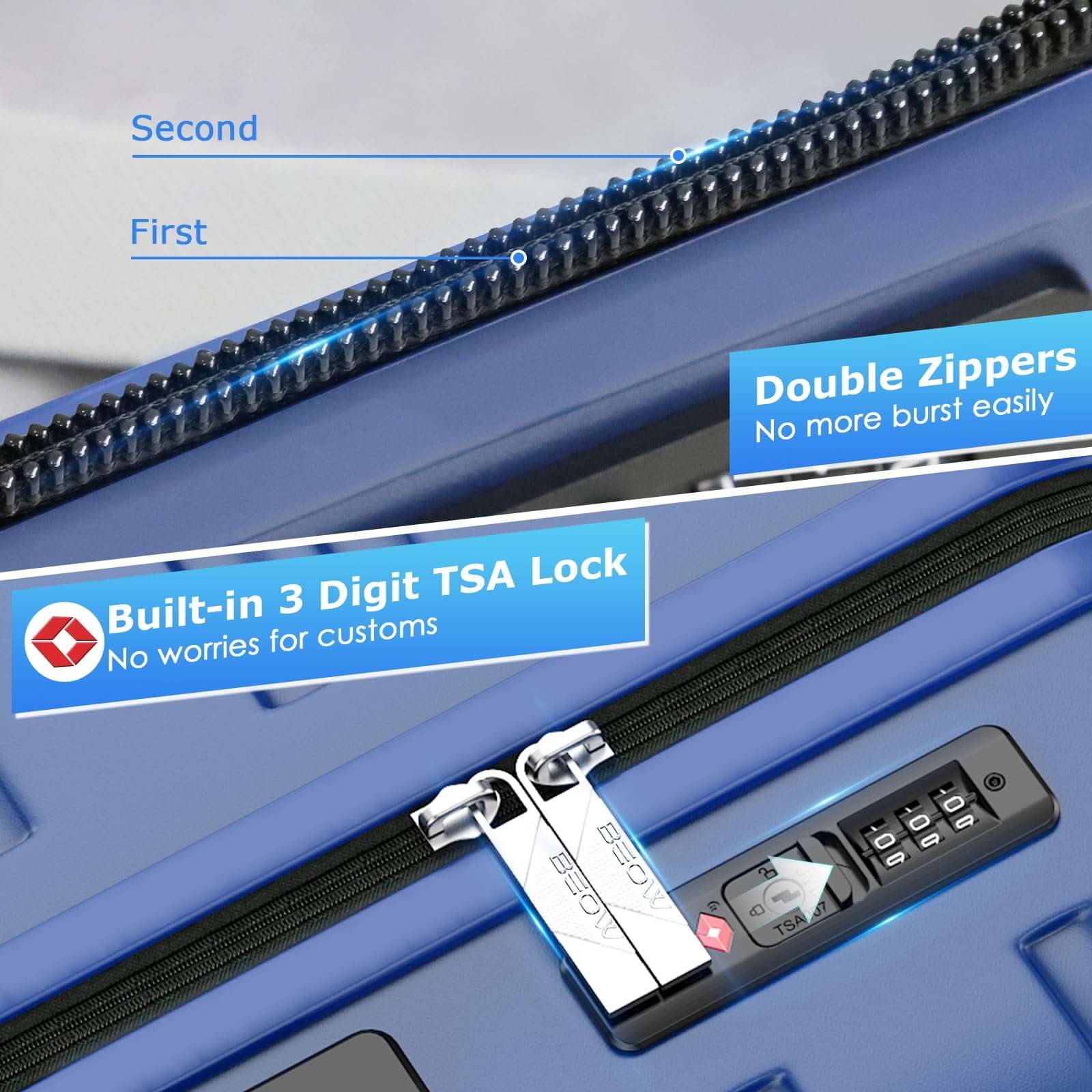 BEOW Spinner Luggage Set