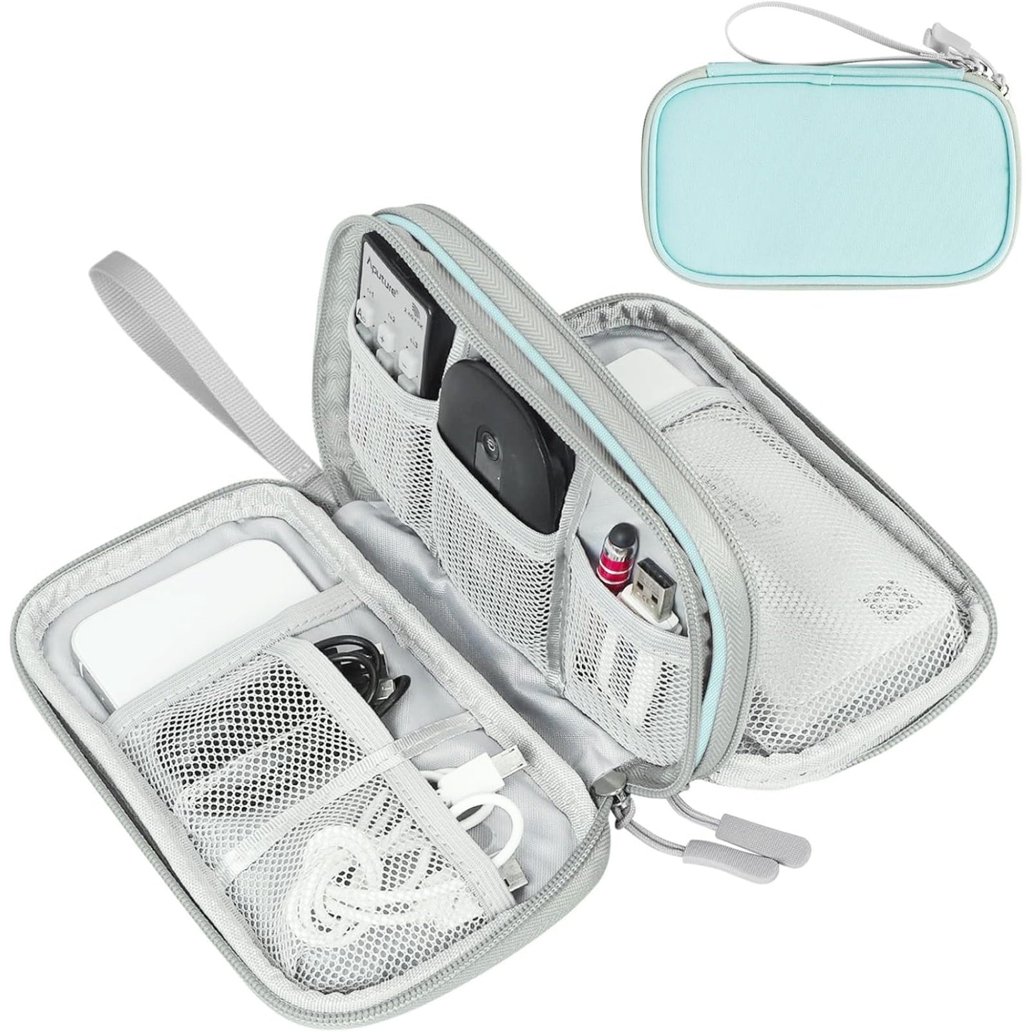 FYY All-in-One Travel Cable Organizer Pouch