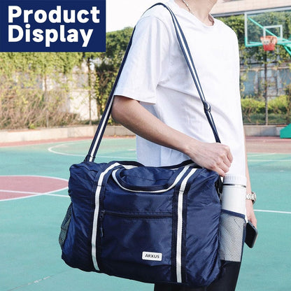 TravelLite Foldable Waterproof Duffle Tote Bag
