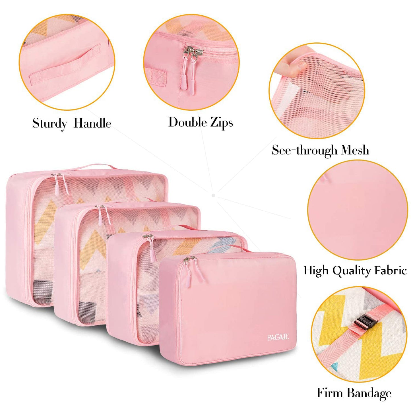 TravelMate 8-Piece Packing Cubes
