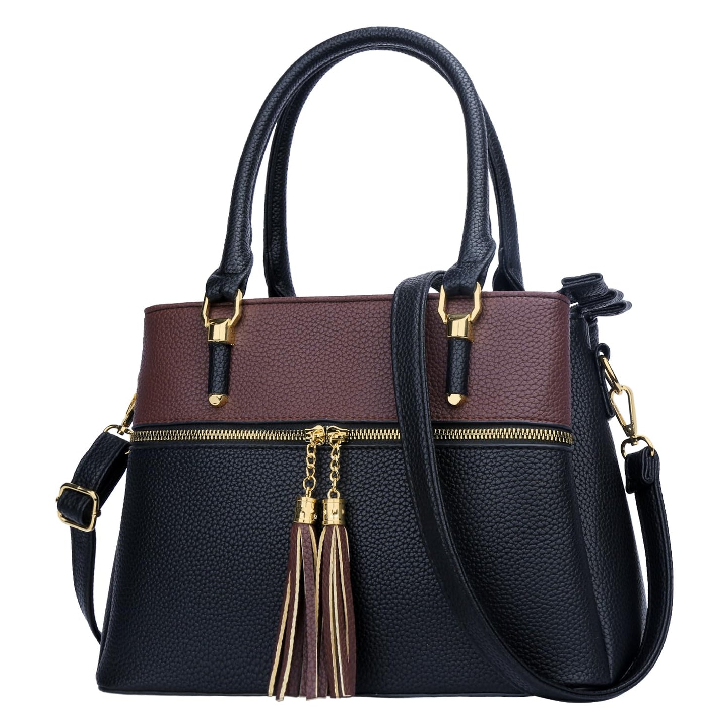 Luxe Leather Satchel & Crossbody Bags