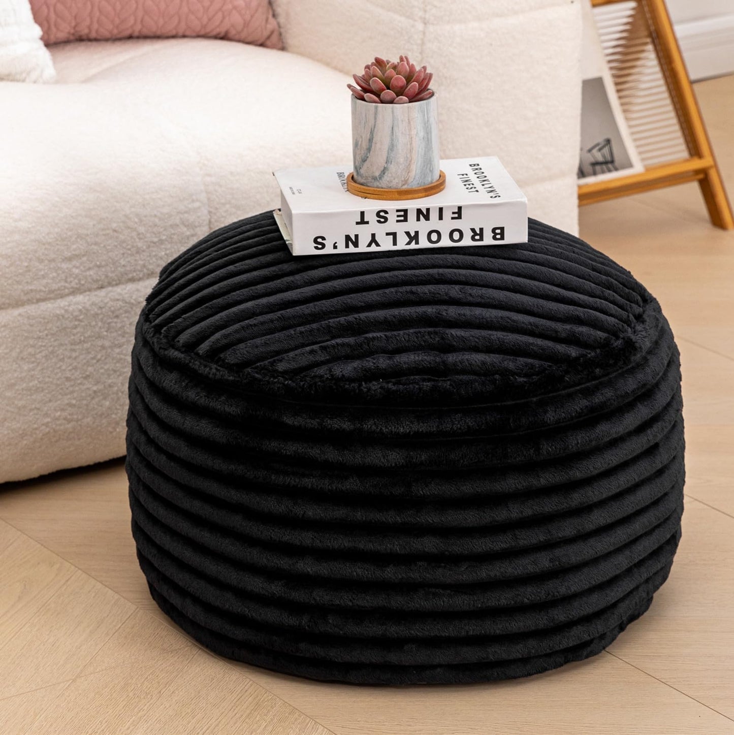 VersaPouf: Unstuffed Ottoman & Foot Rest Cover