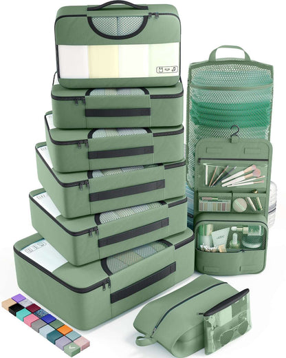 Veken Travel Cubes - 8 Piece Set