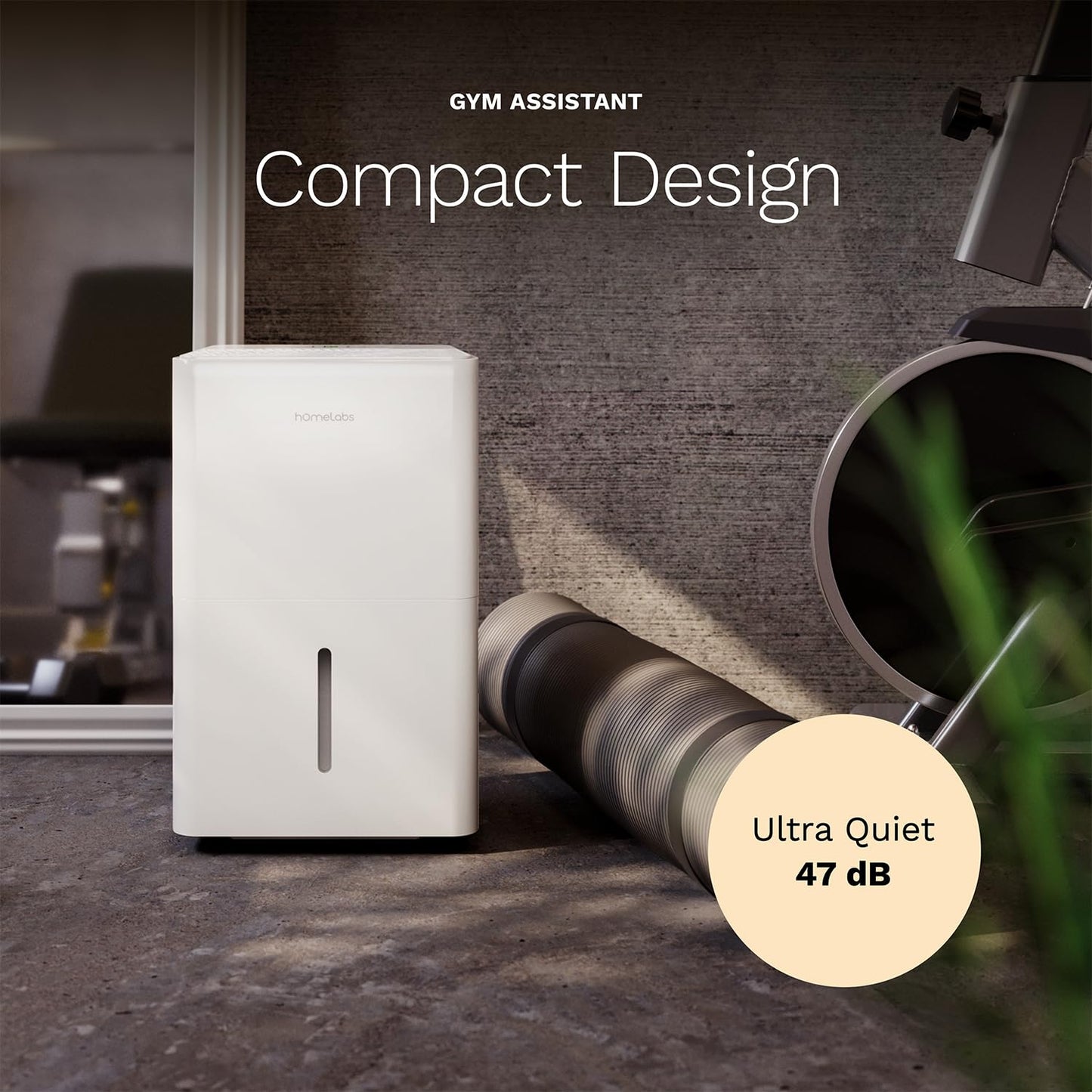 hOmeLabs Smart 50 Pint Dehumidifier 7000 Sq Ft