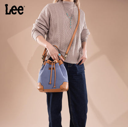 Montana West Lee Drawstring Hobo Bucket Bag