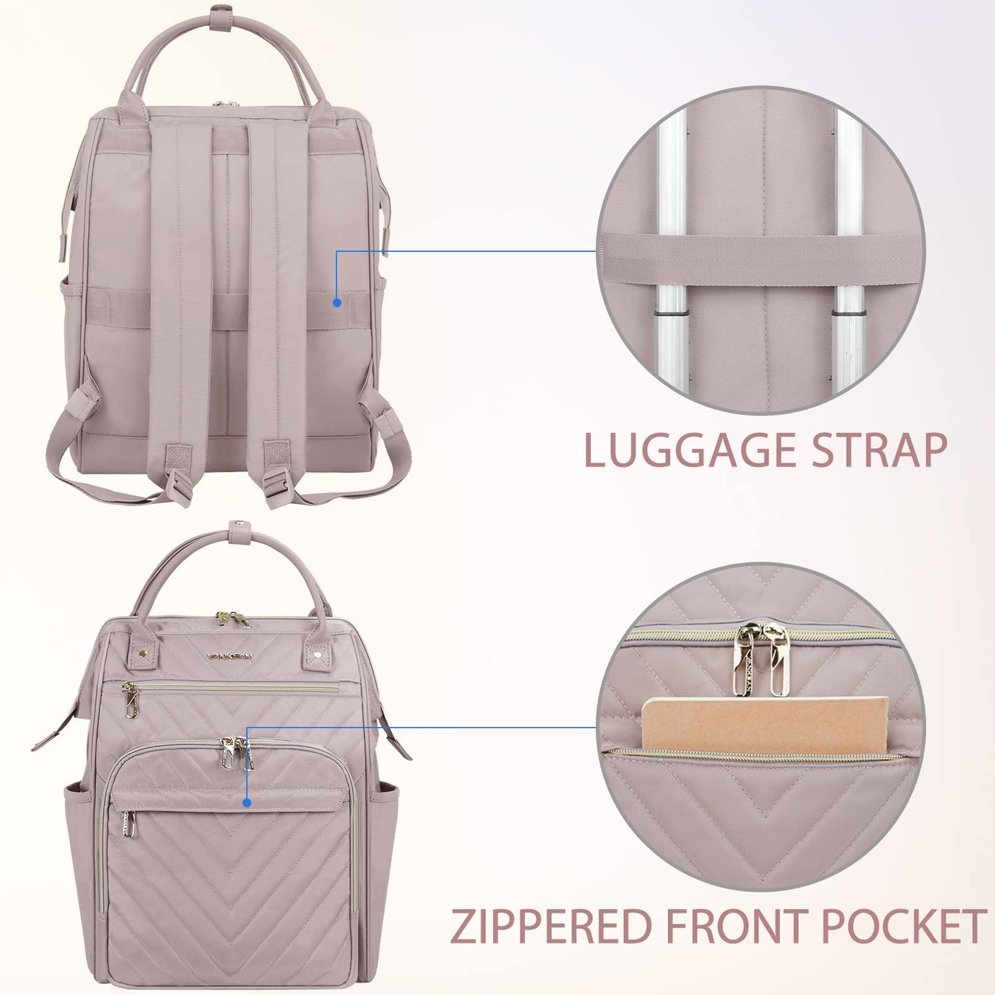 Vankean 17 Laptop Backpack