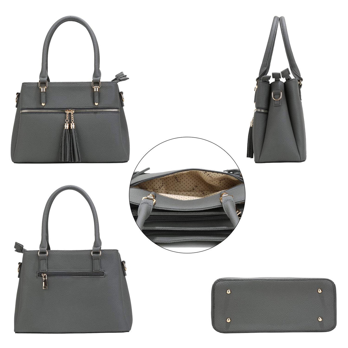 Luxe Leather Satchel & Crossbody Bags