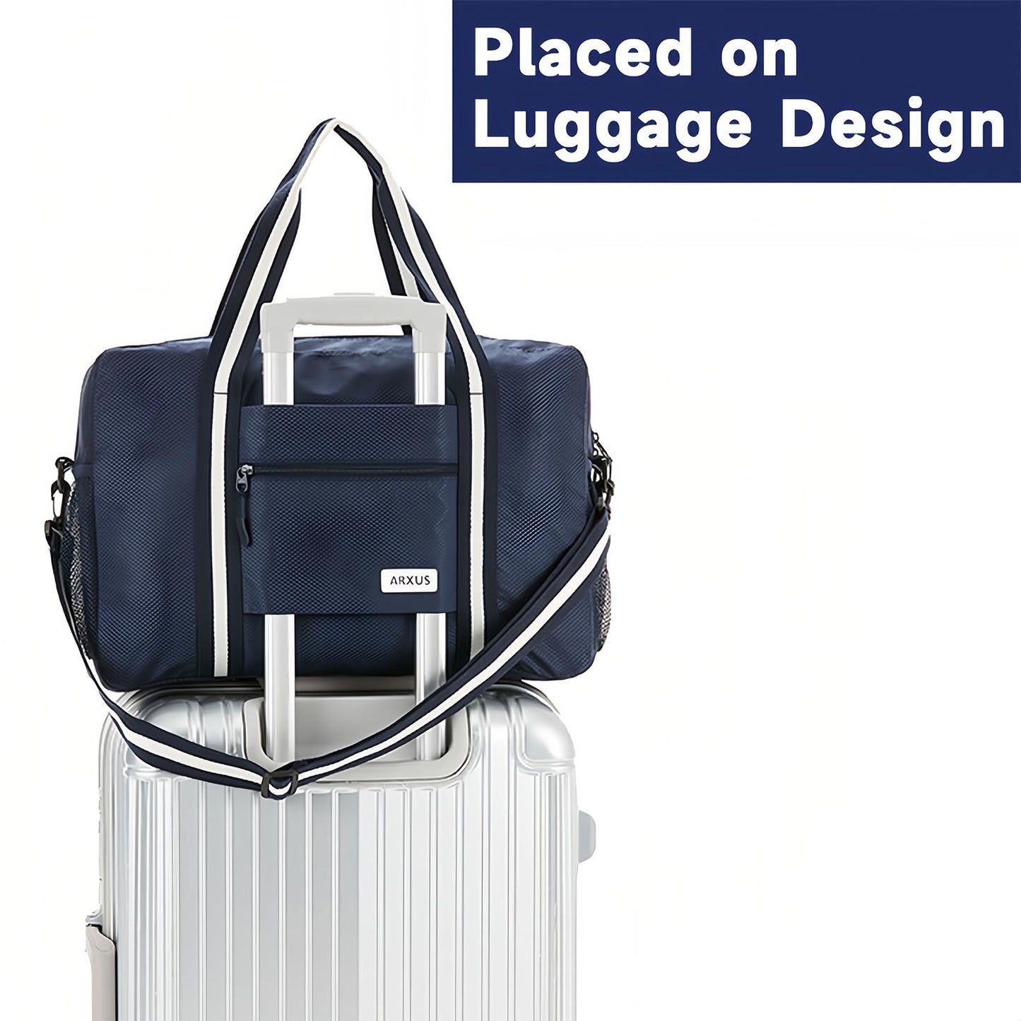 TravelLite Foldable Waterproof Duffle Tote Bag