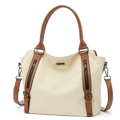 CLUCI Eco Luxe Vegan Leather Tote Bag