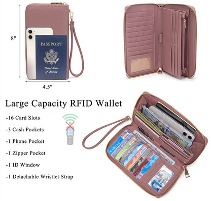 ChicCrossbody: Women's Tote & Wallet Set