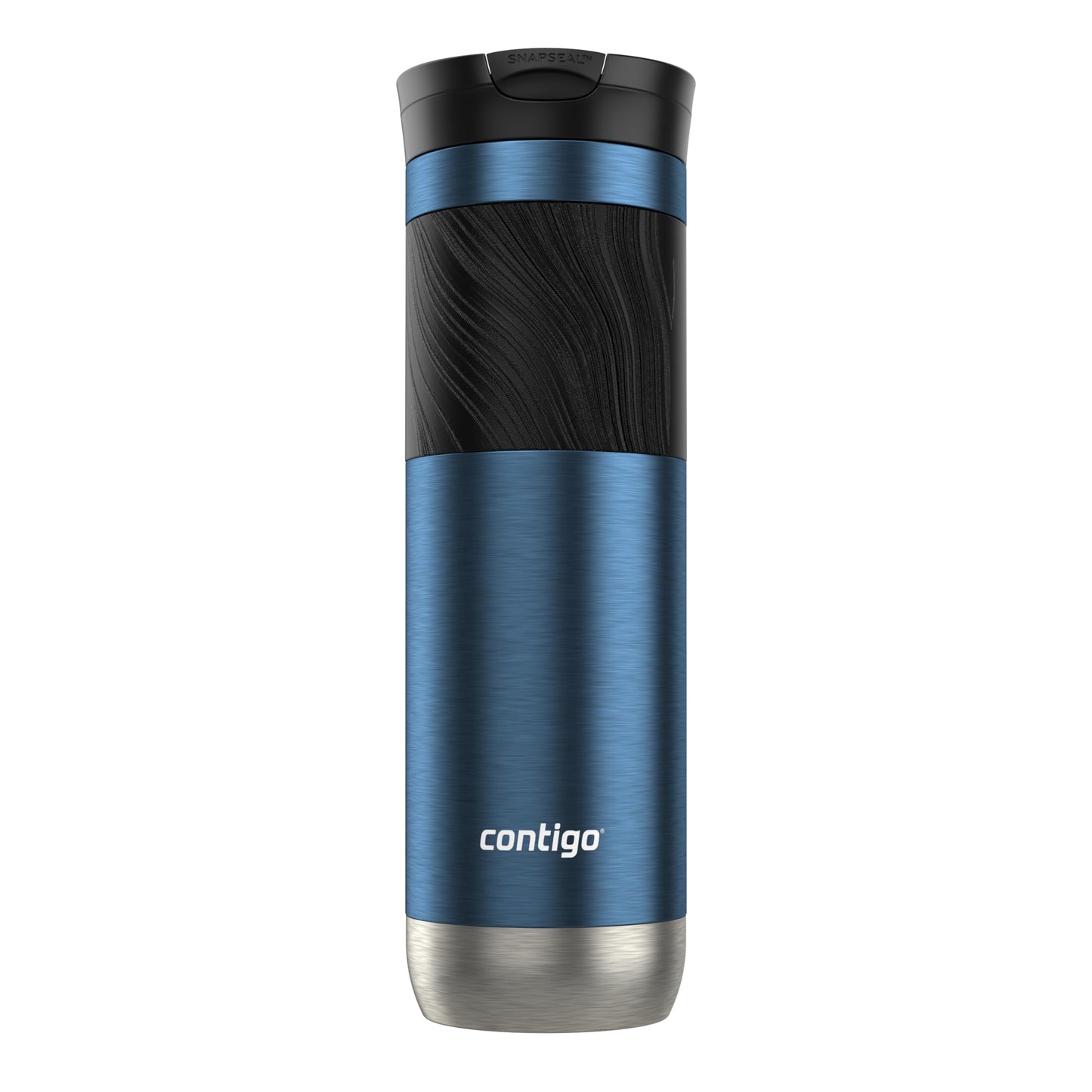 SNAPSEAL Grip Stainless Travel Mug 20oz - Blue/Berry