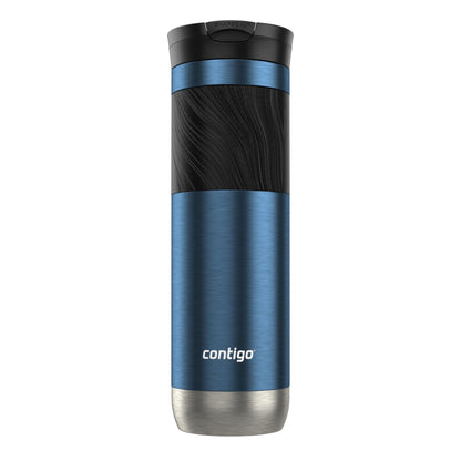 SNAPSEAL Grip Stainless Travel Mug 20oz - Blue/Berry