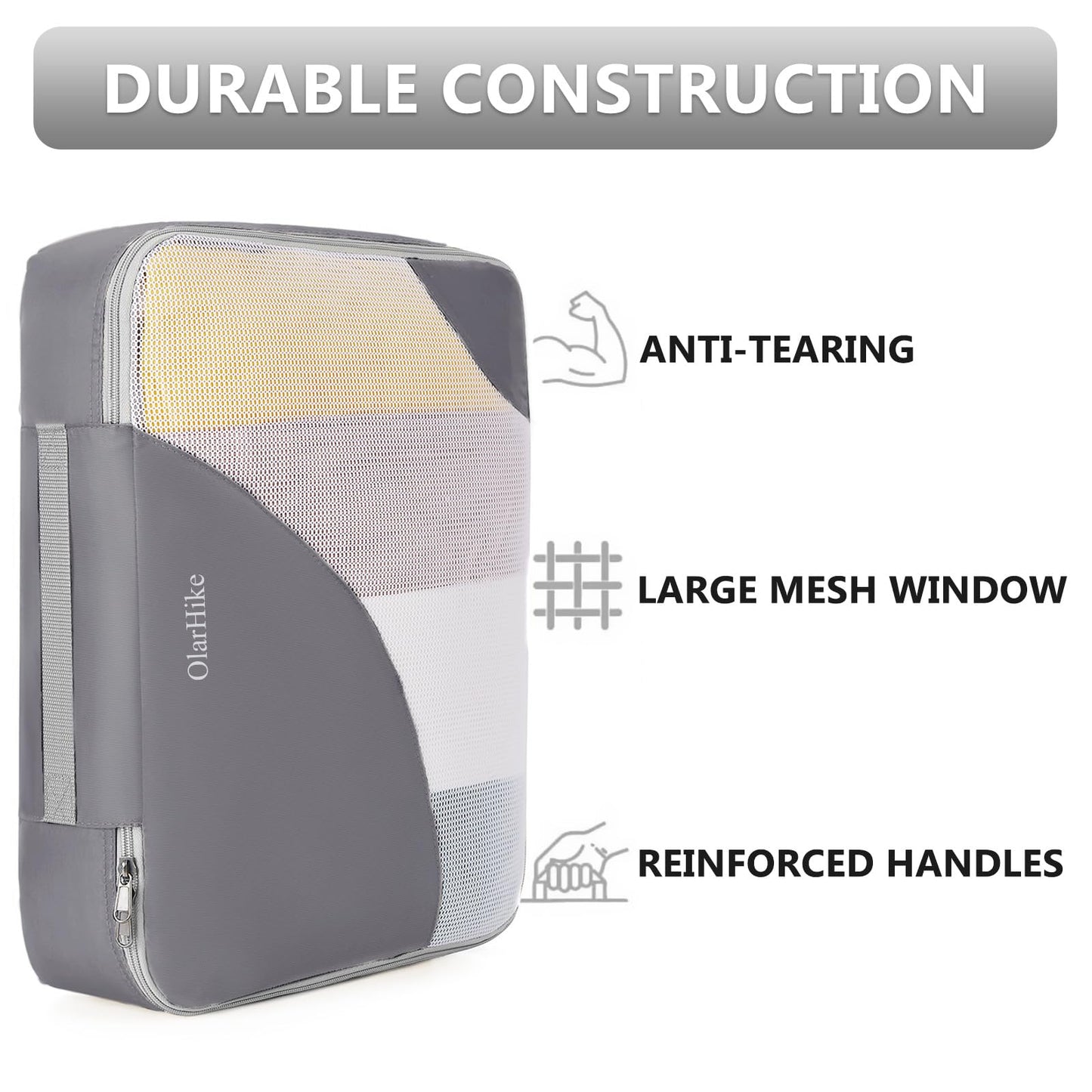 OlarHike Travel Cube Set - Cream Organizer & Gifts