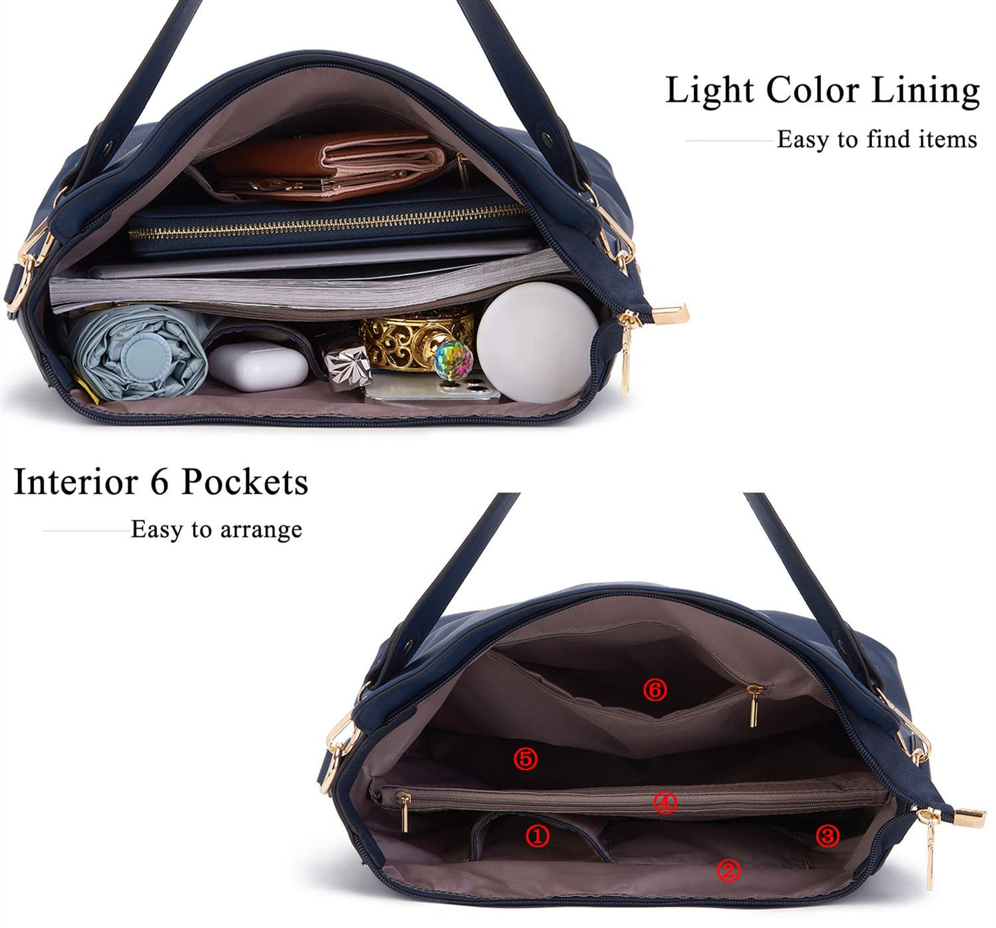 ChicCrossbody: Women's Tote & Wallet Set