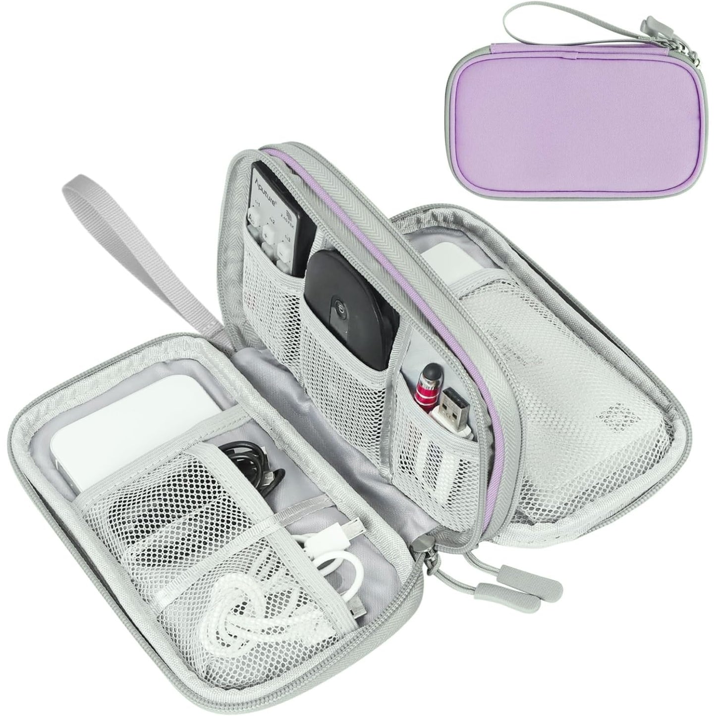 FYY All-in-One Travel Cable Organizer Pouch