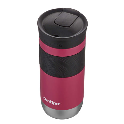 SNAPSEAL Grip Stainless Travel Mug 20oz - Blue/Berry