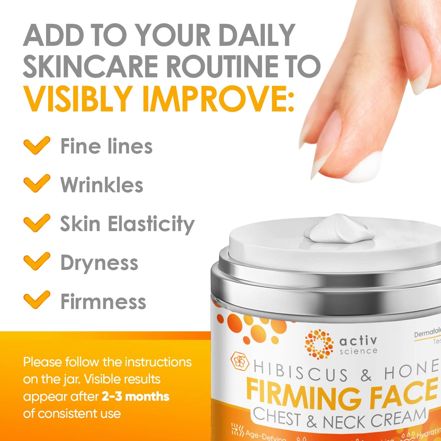 ActiveScience NeckLift Cream - Firm & Hydrate Formula