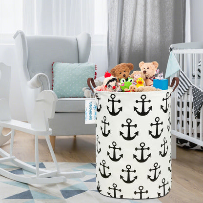 Collapsible Canvas Hamper by LANGYASHAN