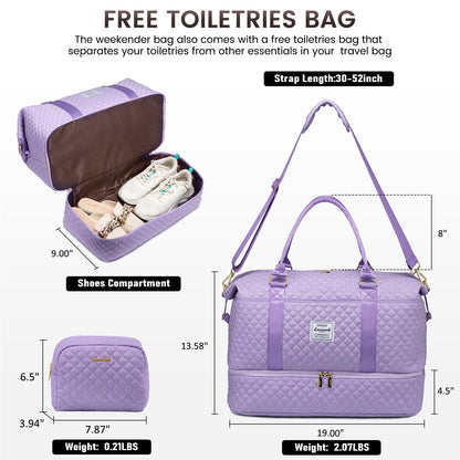 LOVEVOOK All-in-One Duffle: Travel & Gym Ready