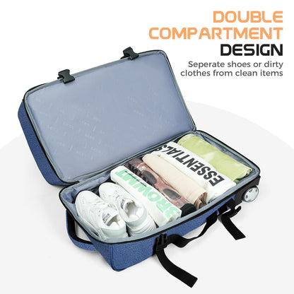 TravelWheels Duffel: Large Waterproof Wheeled Bag