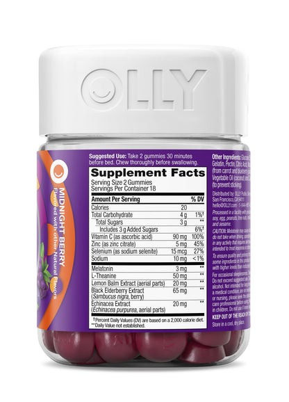 Berry Sleep & Immunity Boost Gummies