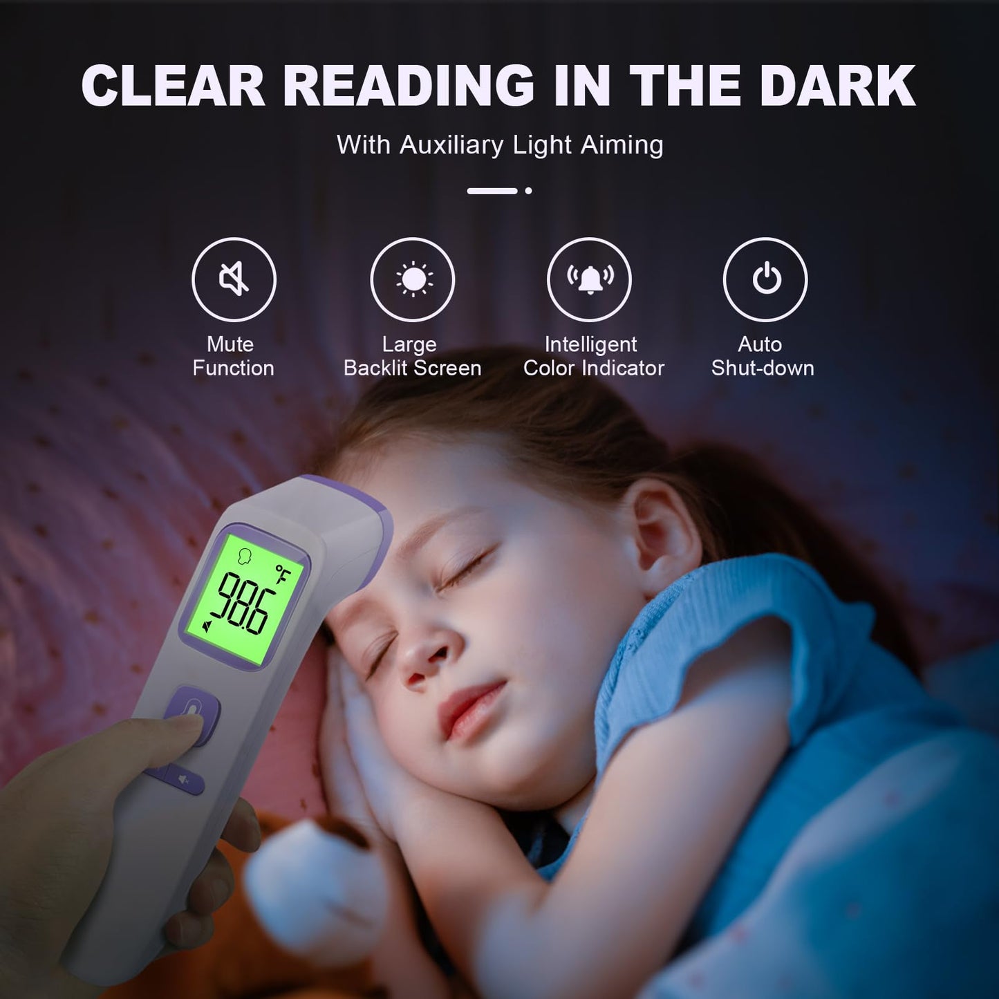 SmartScan No-Touch Thermometer: Family & Fever Care