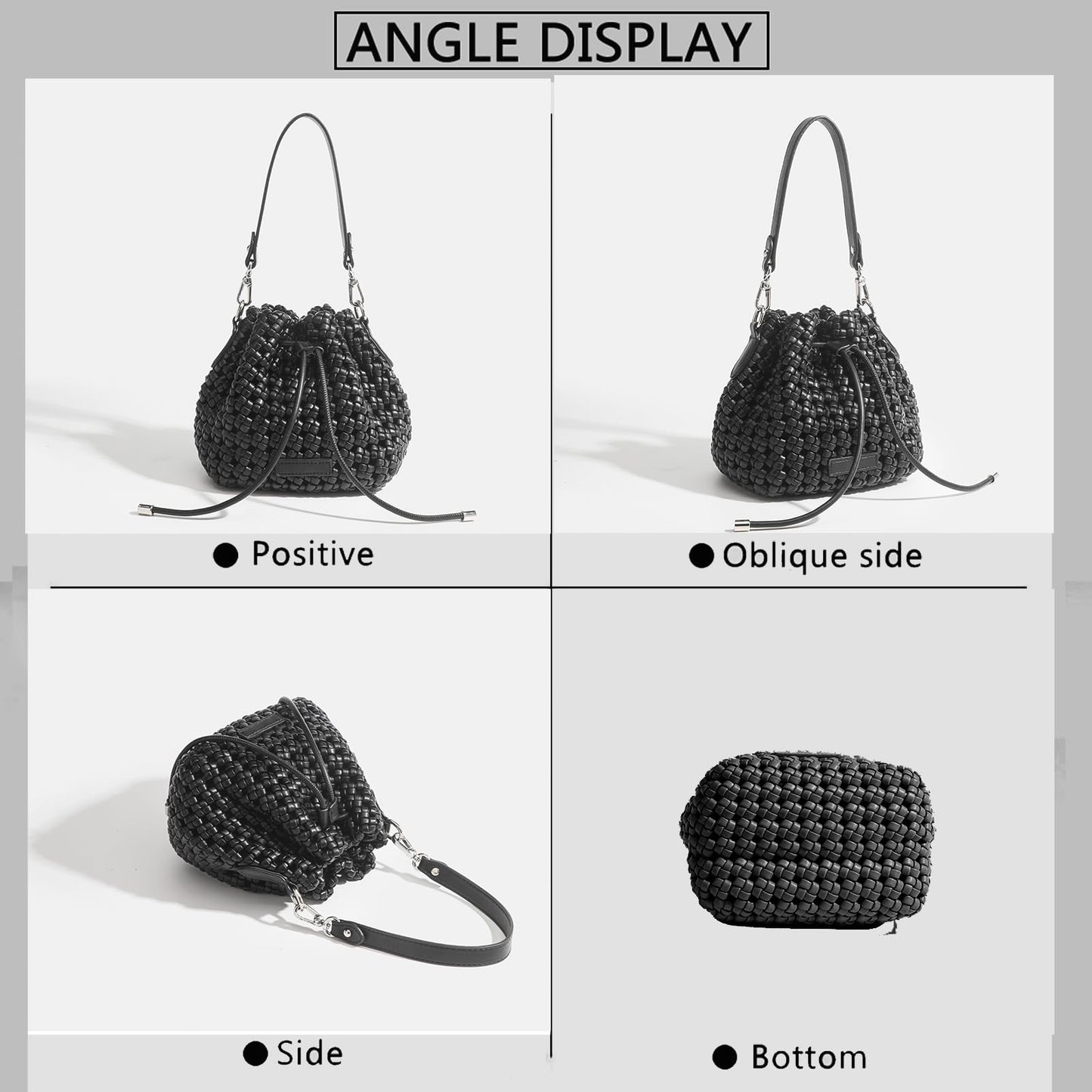 Hollow Bucket Tote Bag