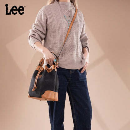 Montana West Lee Drawstring Hobo Bucket Bag