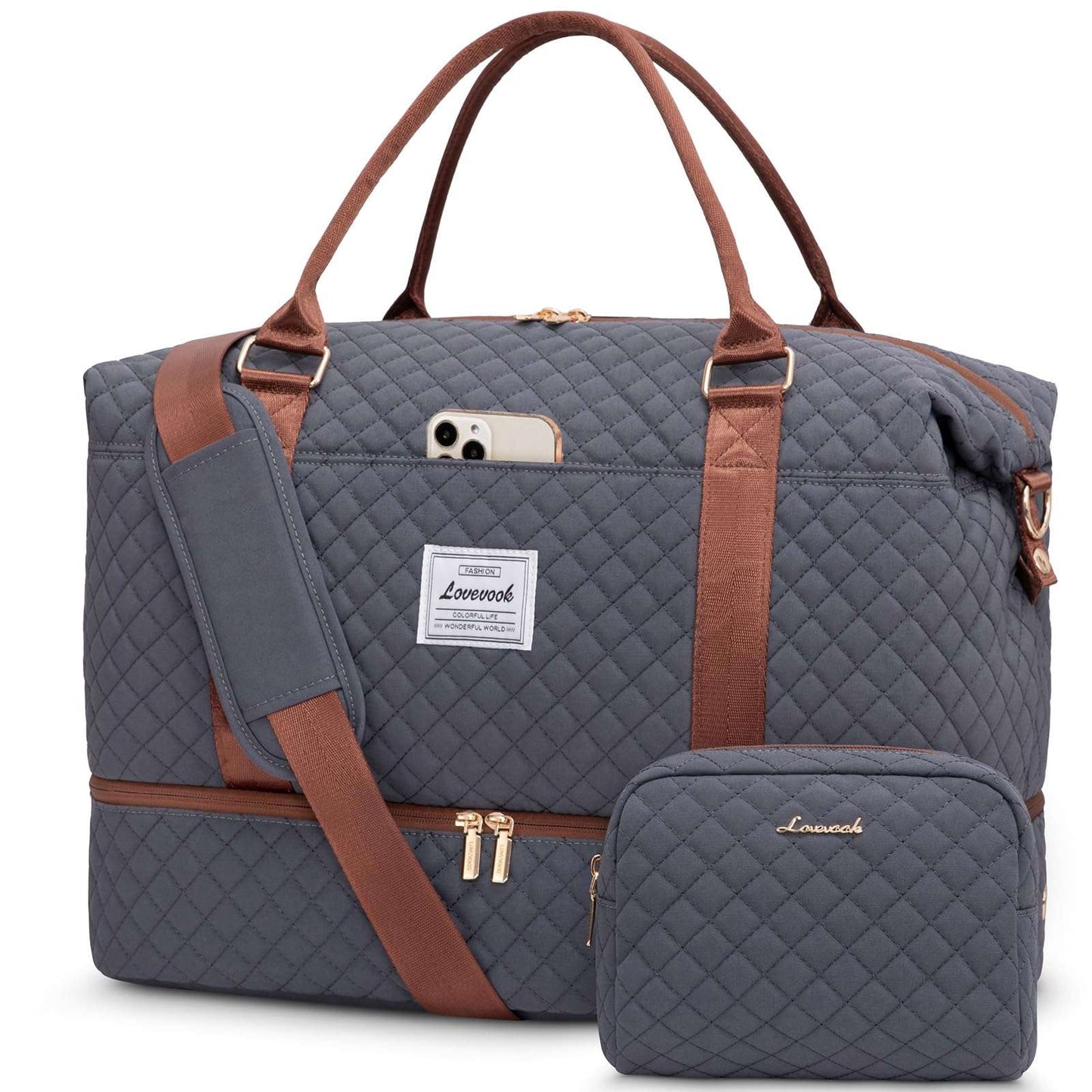 LOVEVOOK All-in-One Duffle: Travel & Gym Ready