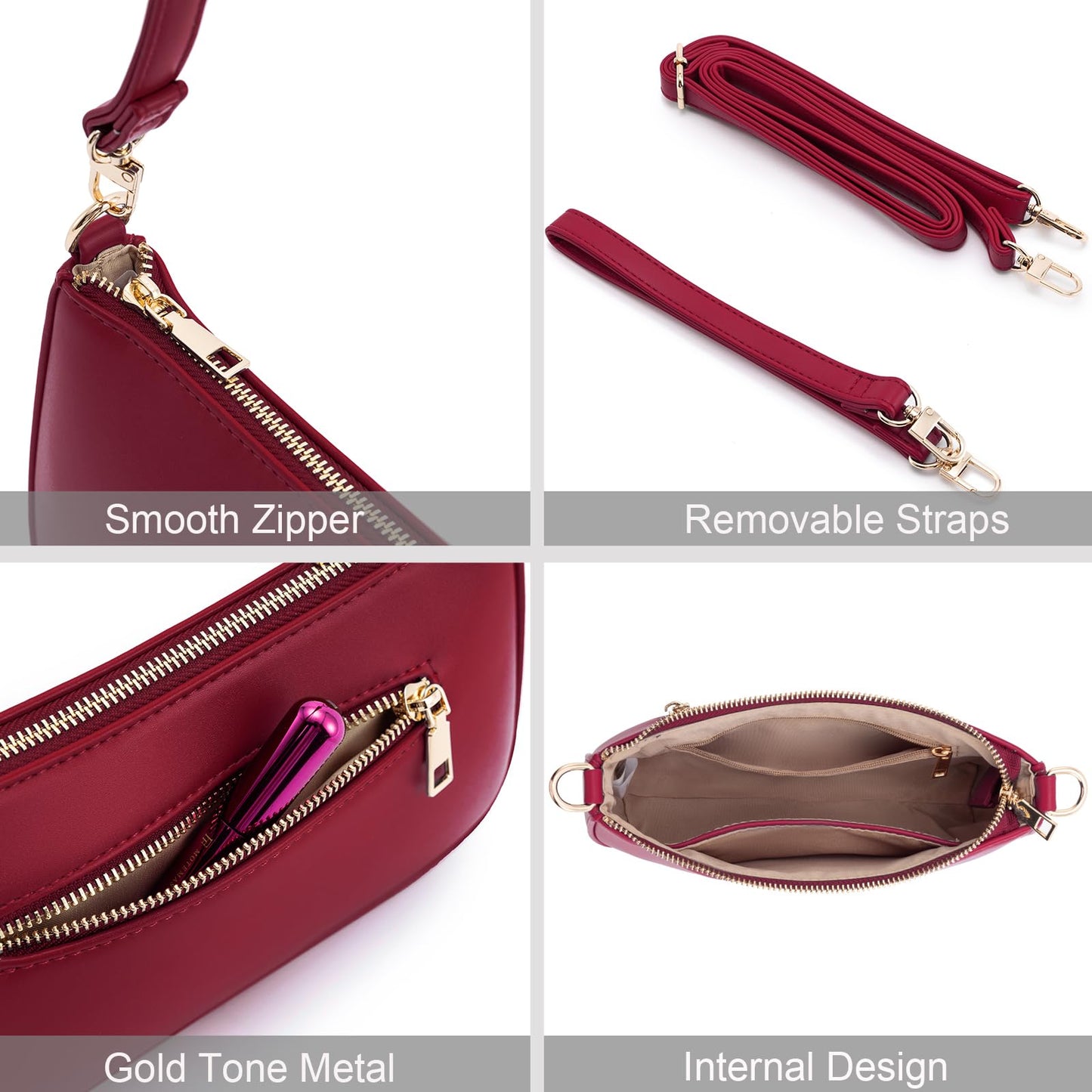 Retro Vegan Leather Shoulder Bag - Handbags Specialist Headquarter