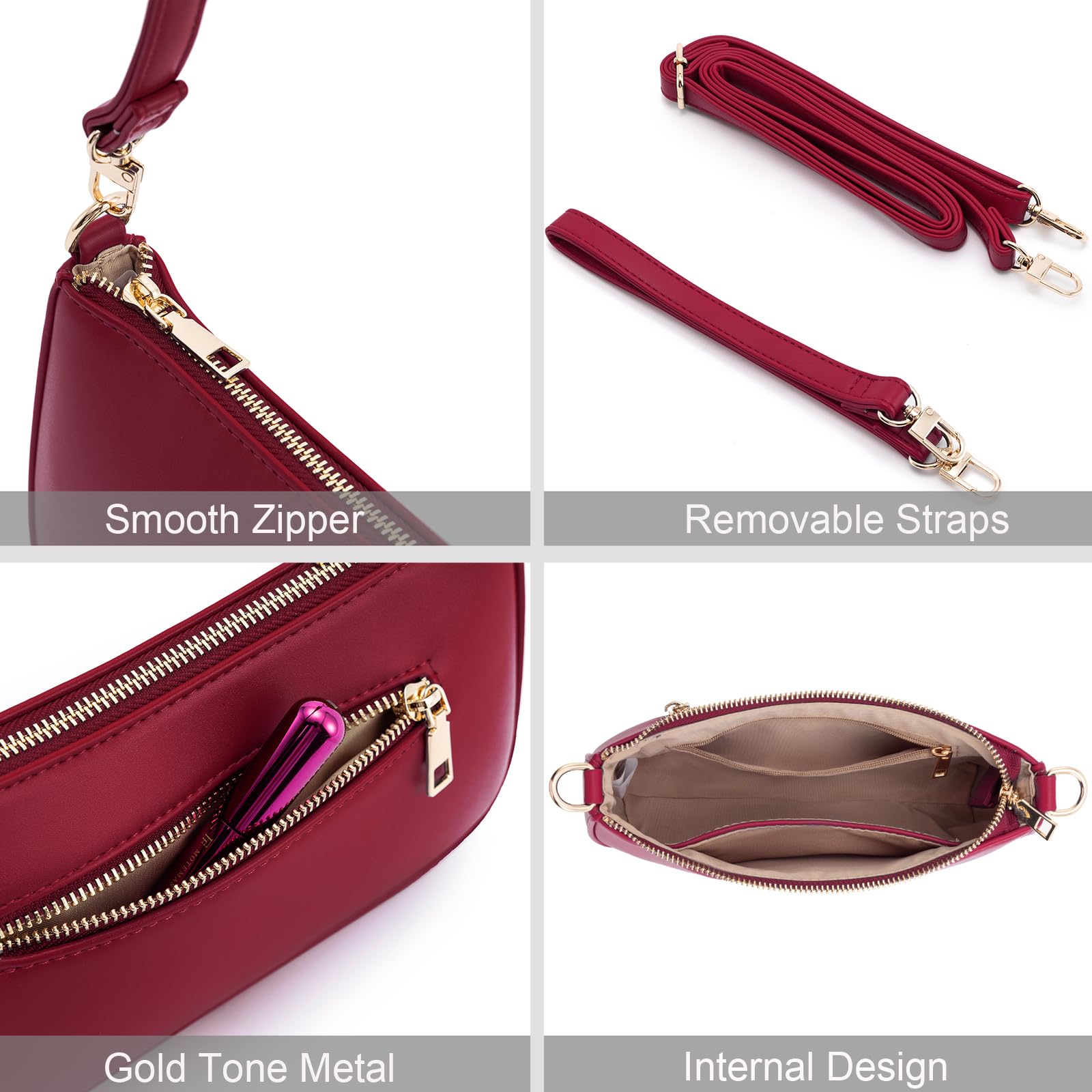 Retro Vegan Leather Shoulder Bag - Handbags Specialist Headquarter