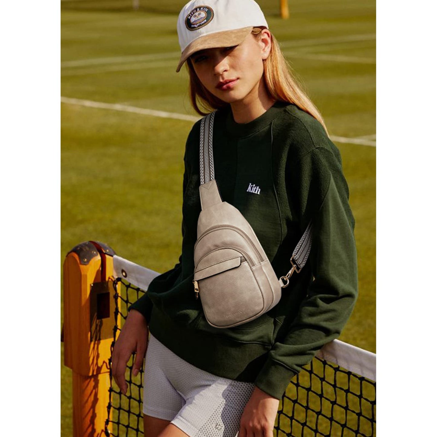 BOSTANTEN Chic Leather Crossbody Sling Bag