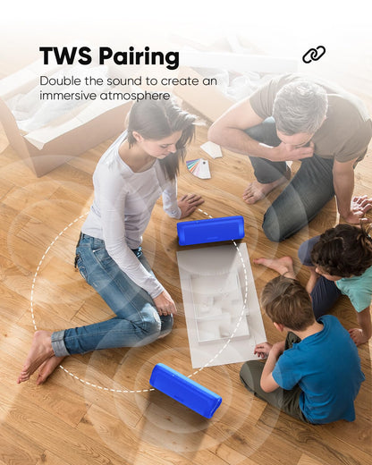 EchoVibe: Portable Waterproof Bluetooth Speaker