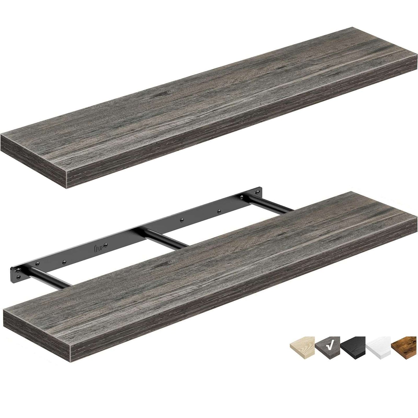 Rustic Farmhouse Shelves (008-40BN)