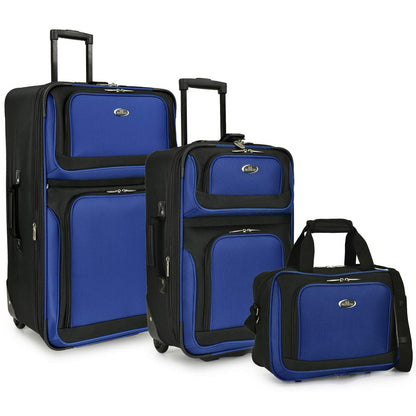 U.S. Traveler New Yorker Expandable Luggage Set