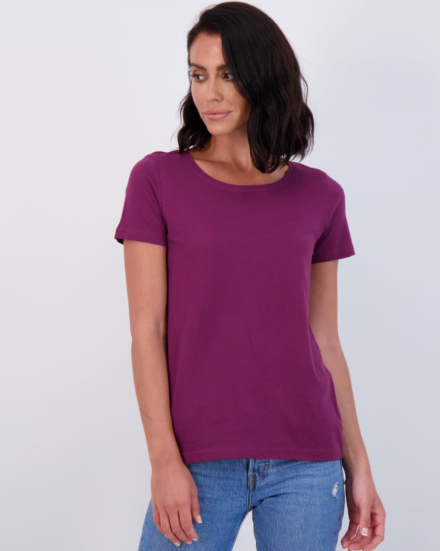 Essentials Women's Classic Crew Tee 4-Pack
