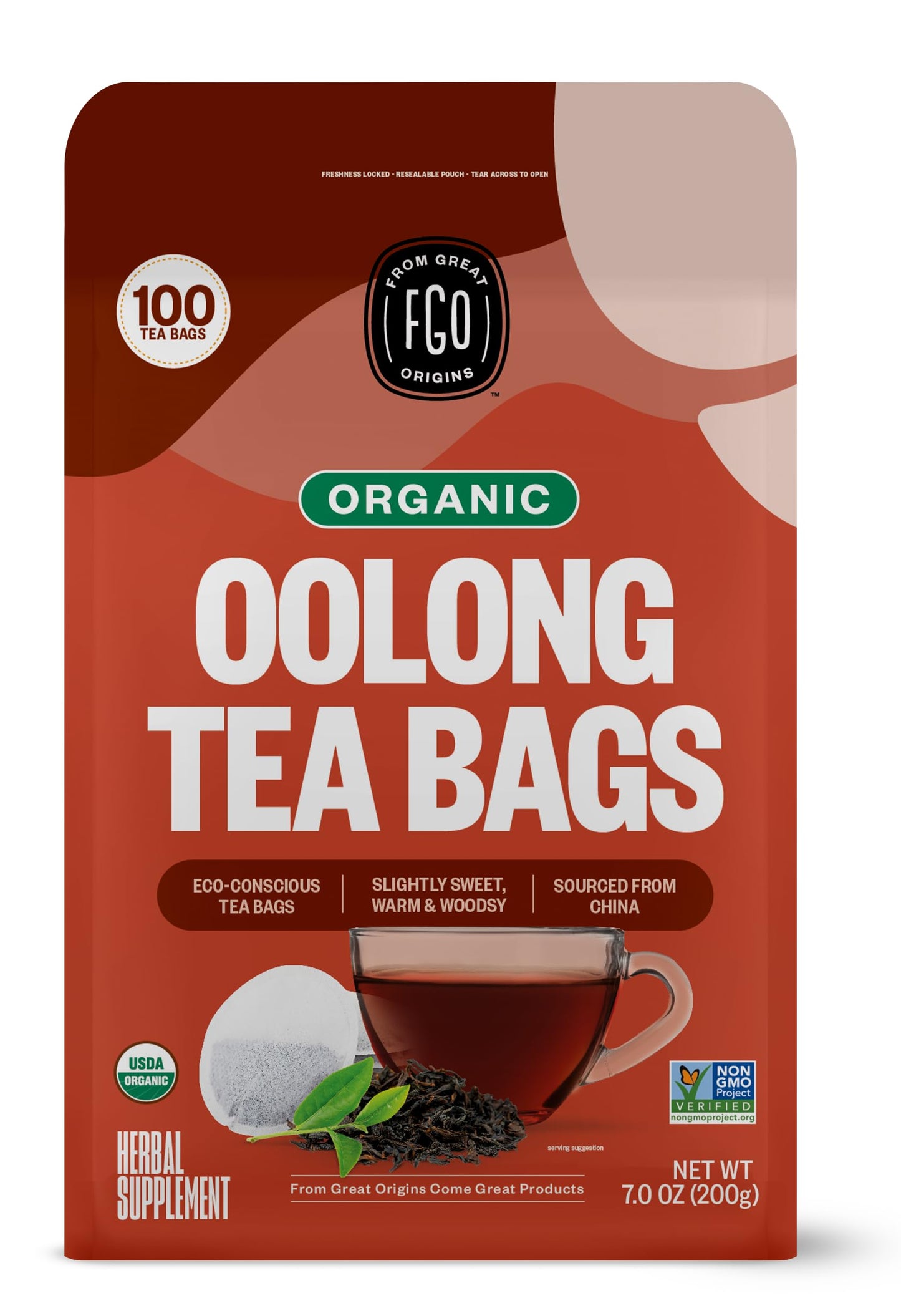 ElderZen Organic Tea - Caffeine-Free Eco Bags