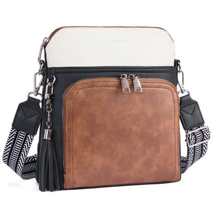 Tassel Charm Crossbody Bag for Women