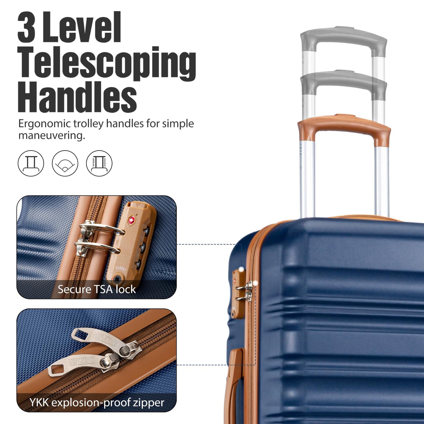 VoyagePro 6-Piece Hardshell Luggage Set