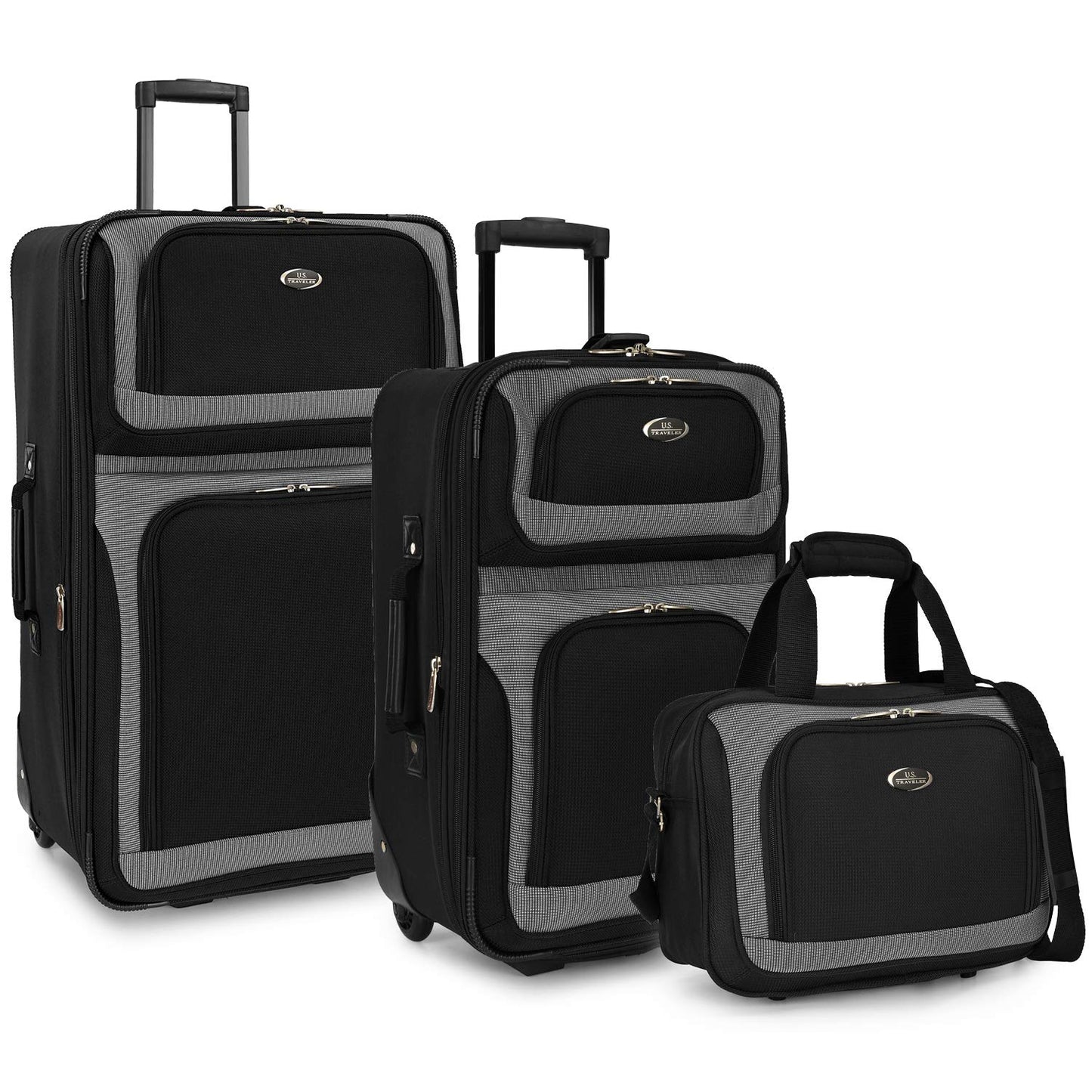 U.S. Traveler New Yorker Expandable Luggage Set
