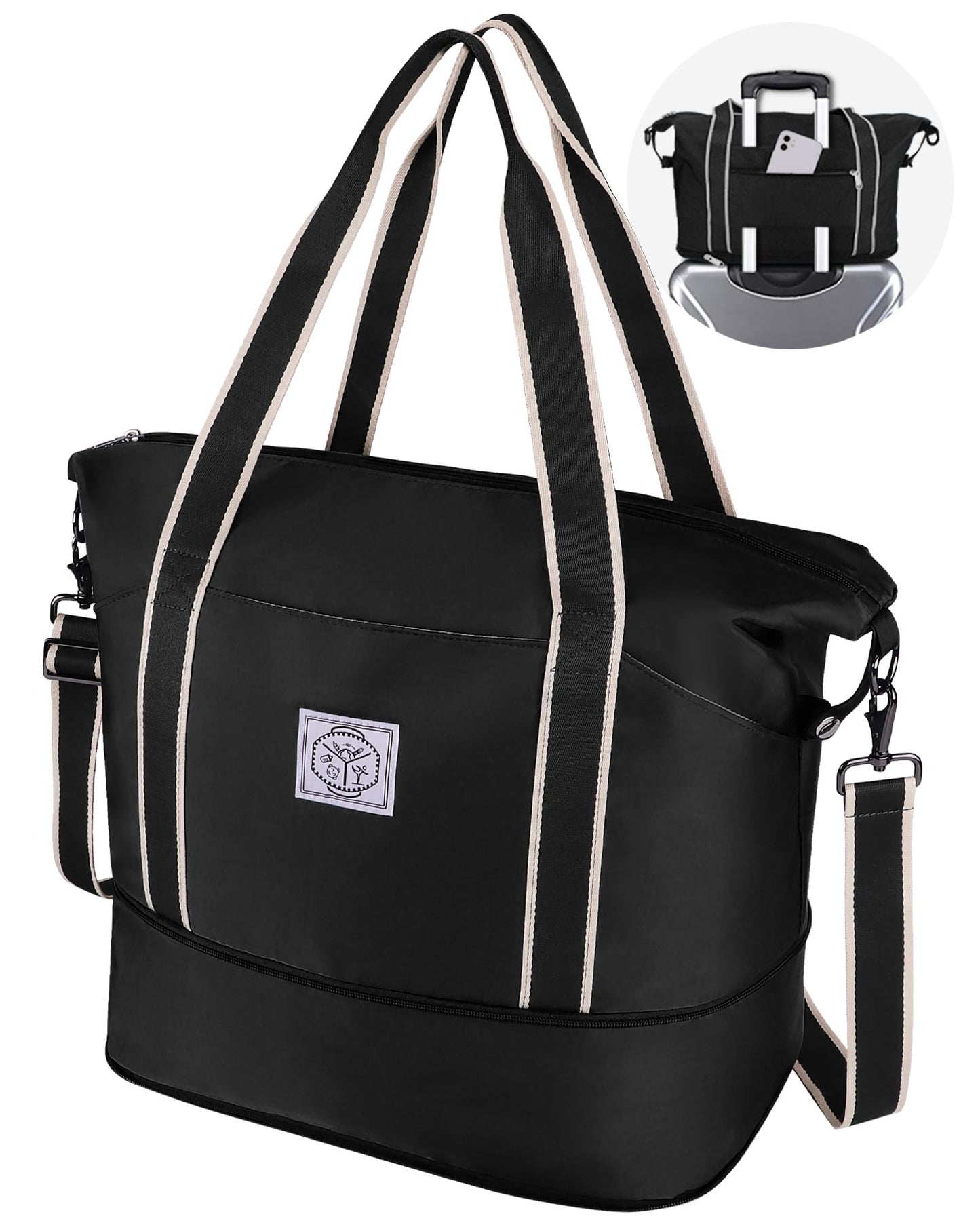 WALNEW Foldable Waterproof Travel Duffel Bag