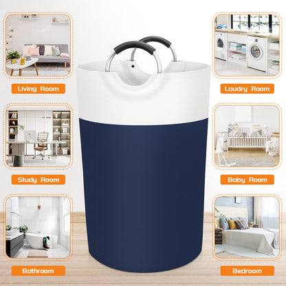 BlissTotes 90L Collapsible Laundry Hamper - Black