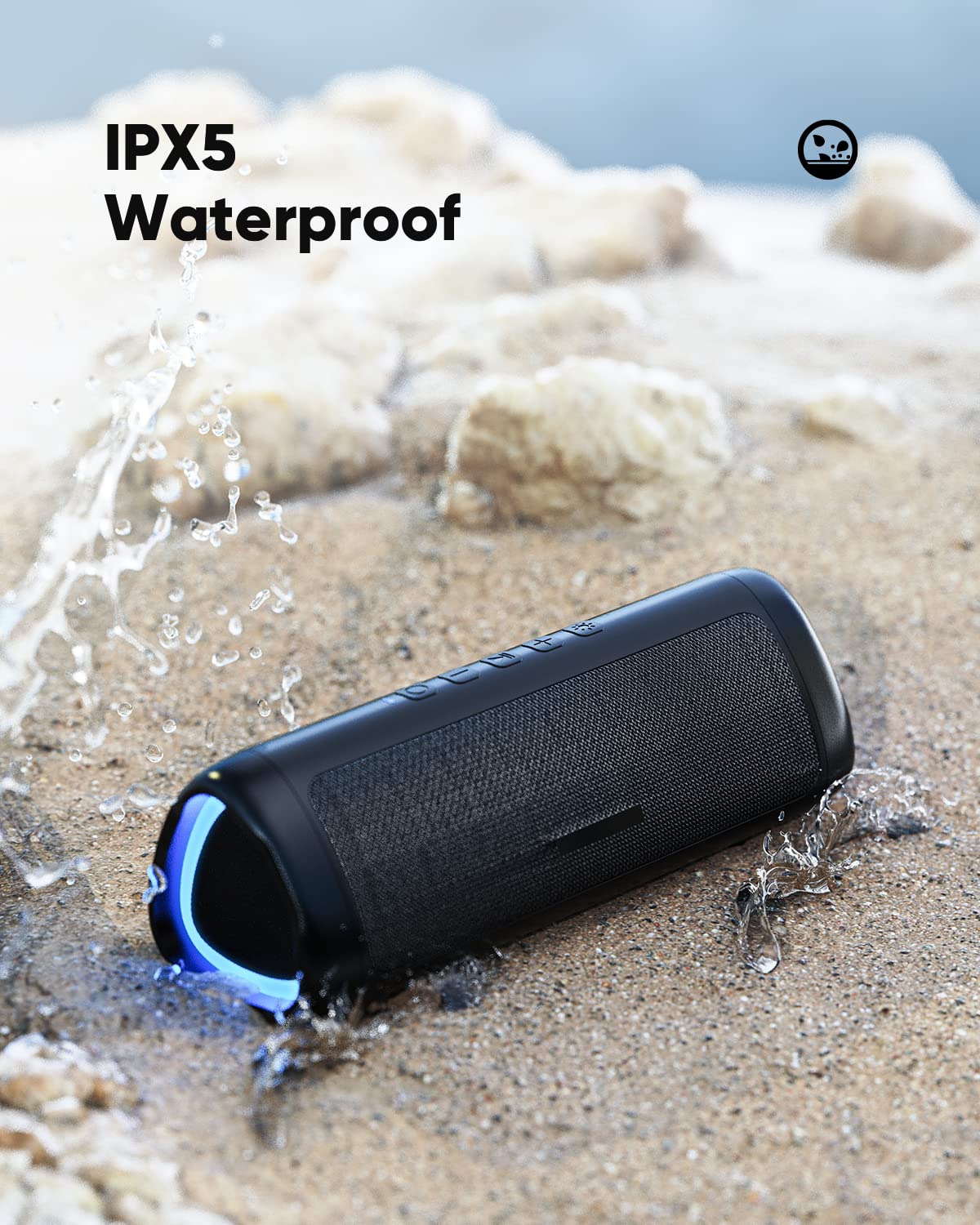EchoVibe: Portable Waterproof Bluetooth Speaker