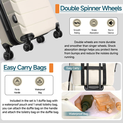 Hoteel 3-Piece Luggage Set
